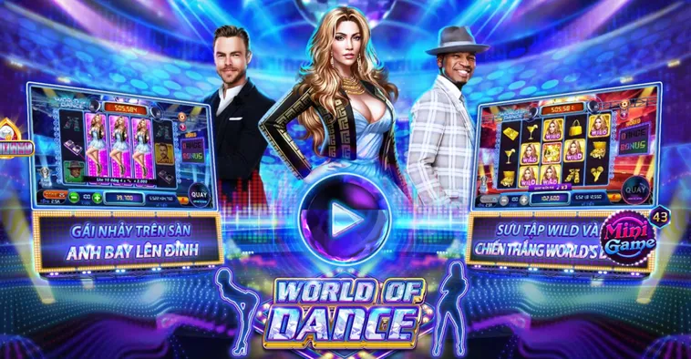 Nổ Hũ World Of Dance Tại RikVip Đỉnh Cao Game Quay Số Âm Nhạc
