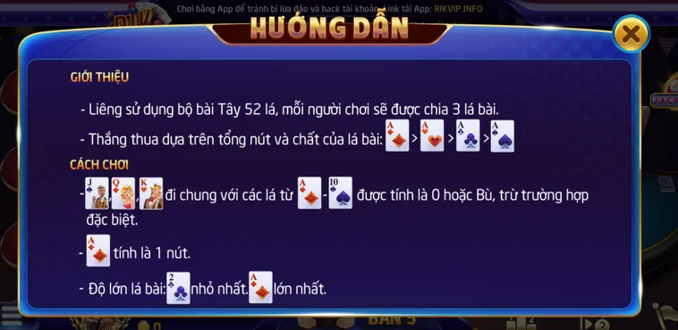Liêng Tại RikVip Sân Chơi Bài Cào Ba Lá Đẳng Cấp Hiện Nay