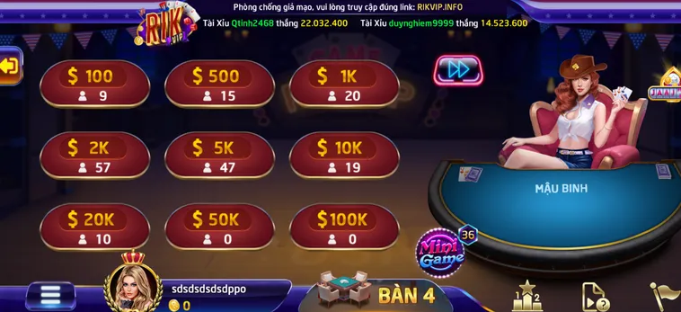 Mậu Binh Tại RikVip Đỉnh Cao Game Xếp Bài Binh Xập Xám Hiện Đại