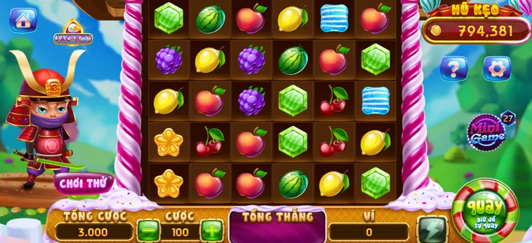 Khám Phá Siêu Phẩm Nổ Hũ Candy Fruit Samurai Tại RikVip Đỉnh Cao Nhất