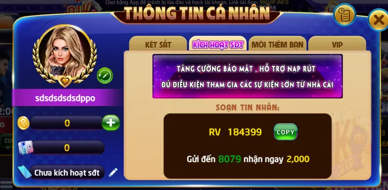 Kích Hoạt Số Điện Thoại Để Tăng Mức Độ Bảo Mật Cho Tài Khoản Của Bạn