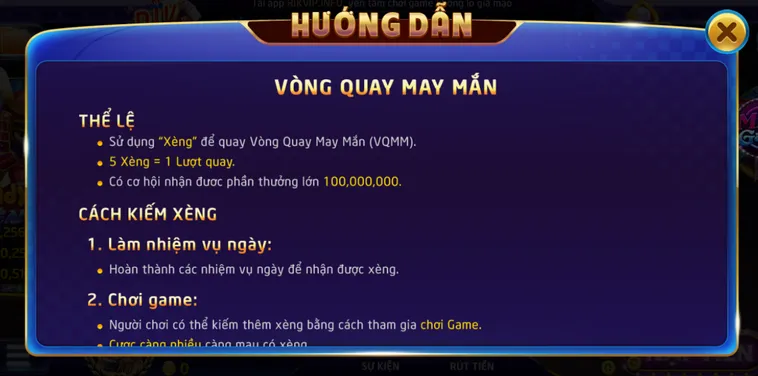 Trải Nghiệm Đỉnh Cao Cùng Siêu Phẩm Minigame Vòng Quay May Mắn Tại RikVip