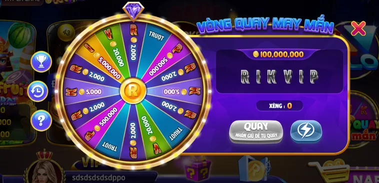 Trải Nghiệm Đỉnh Cao Cùng Siêu Phẩm Minigame Vòng Quay May Mắn Tại RikVip