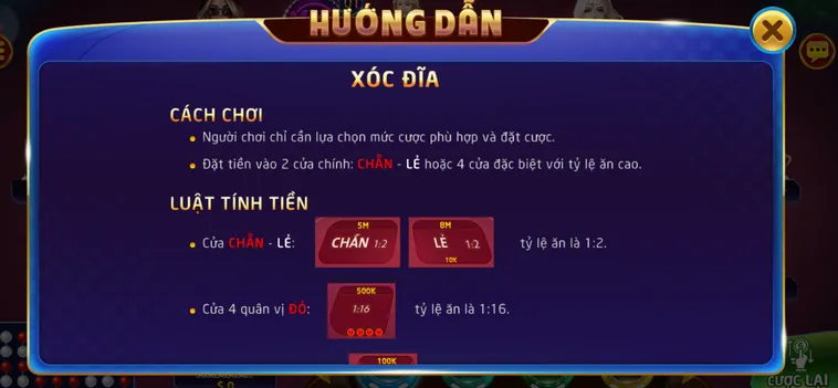 Chinh Phục Sảnh Xóc Đĩa Livestream Tại RikVip Với Tỷ Lệ Thắng Cược Cực Cao